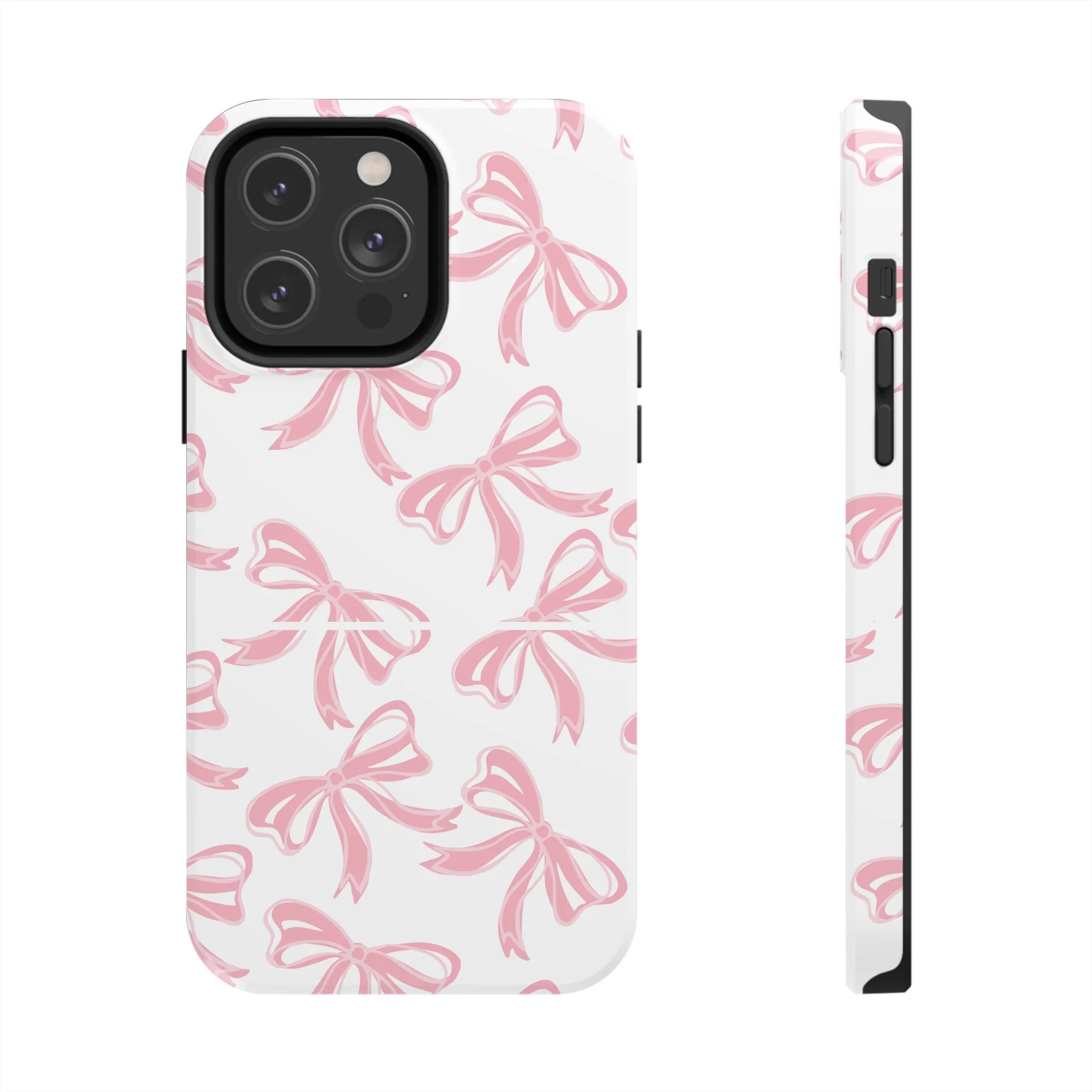 Large Pink Bow Phone Case