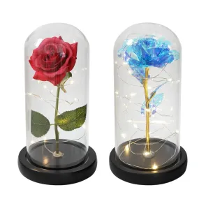 LED Cosmic Rose Bauble