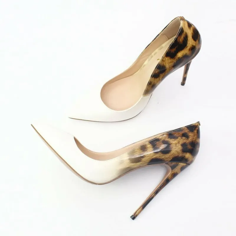 Leopard Print Pointed Toe High Heels for Bold Style