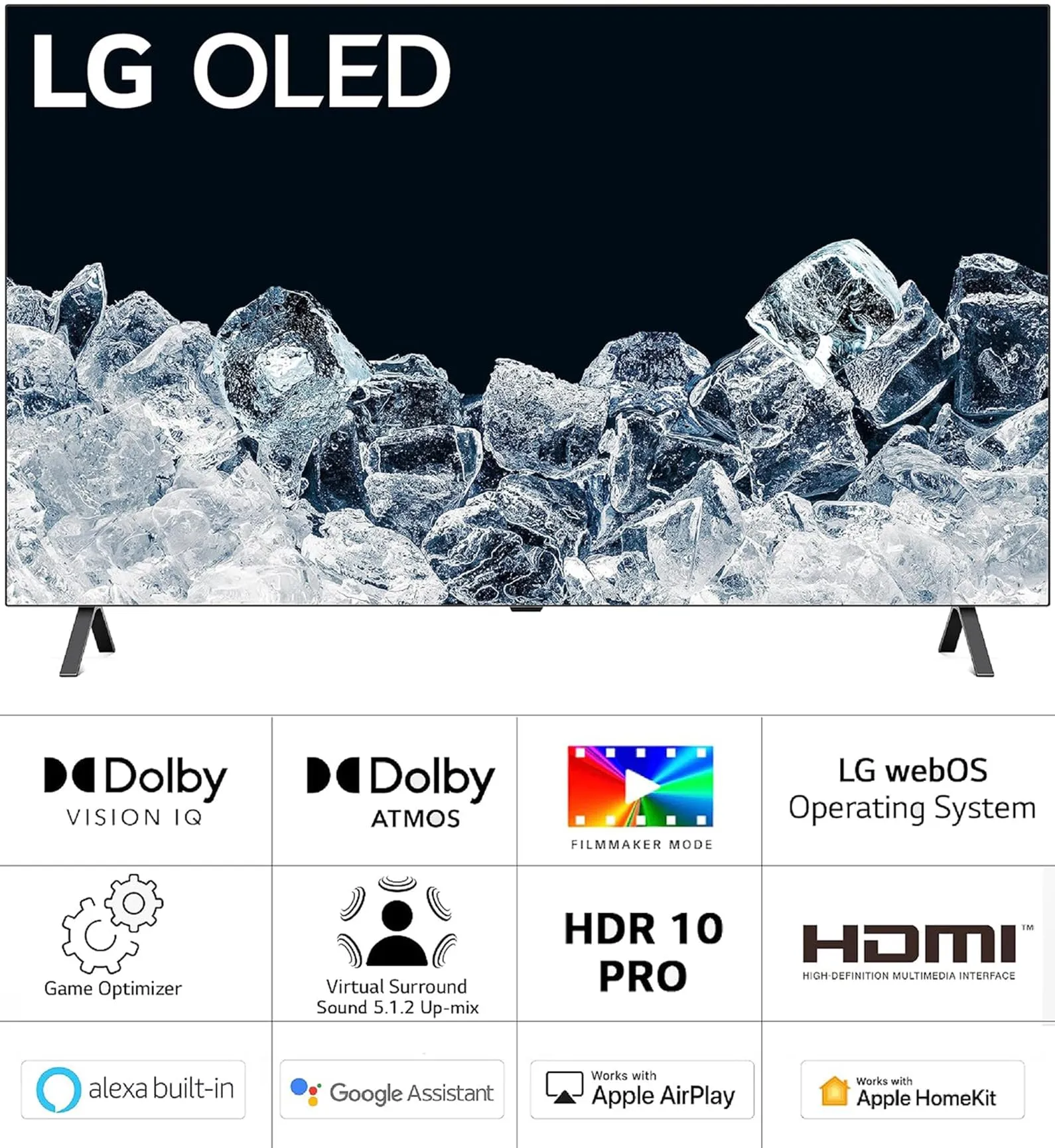 LG 121 cm (48 inches) 4K Ultra HD Smart OLED TV 48A2PSA (Rocky Black)