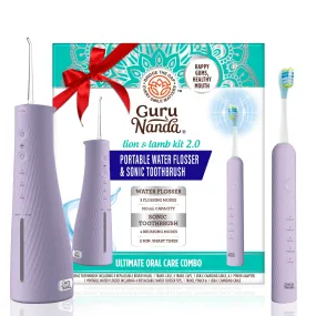 Lion & Lamb 2.0 Portable Toothbrush & Water Flosser - Lavender