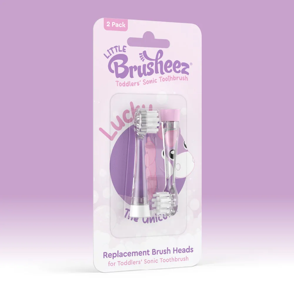 Little Brusheez® Toddlers’ 2-Pack Replacement Brush Heads - Lucky the Unicorn