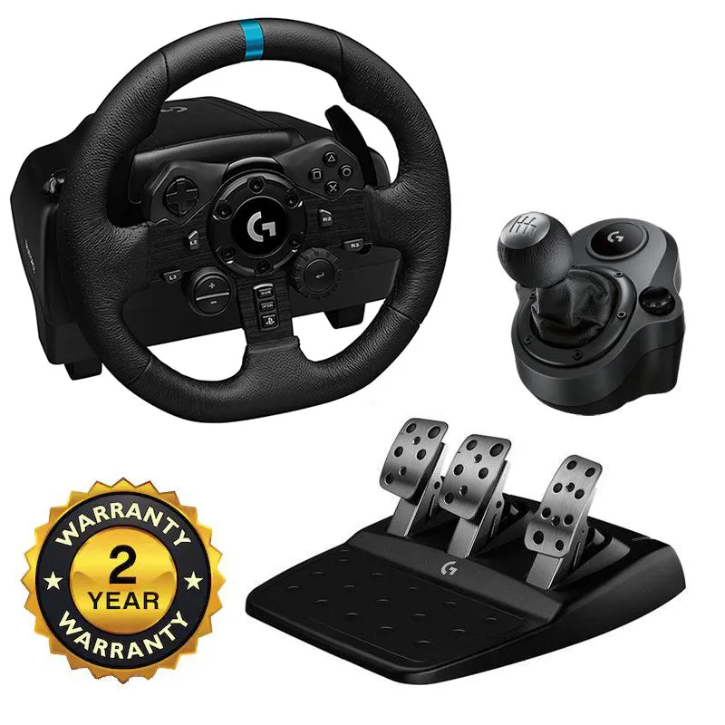 Logitech G923 Trueforce Sim Racing Wheel for PS5/PS4/PC