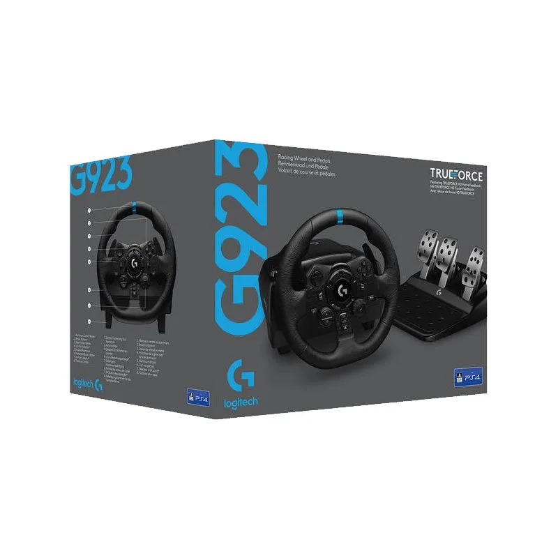 Logitech G923 Trueforce Sim Racing Wheel for PS5/PS4/PC