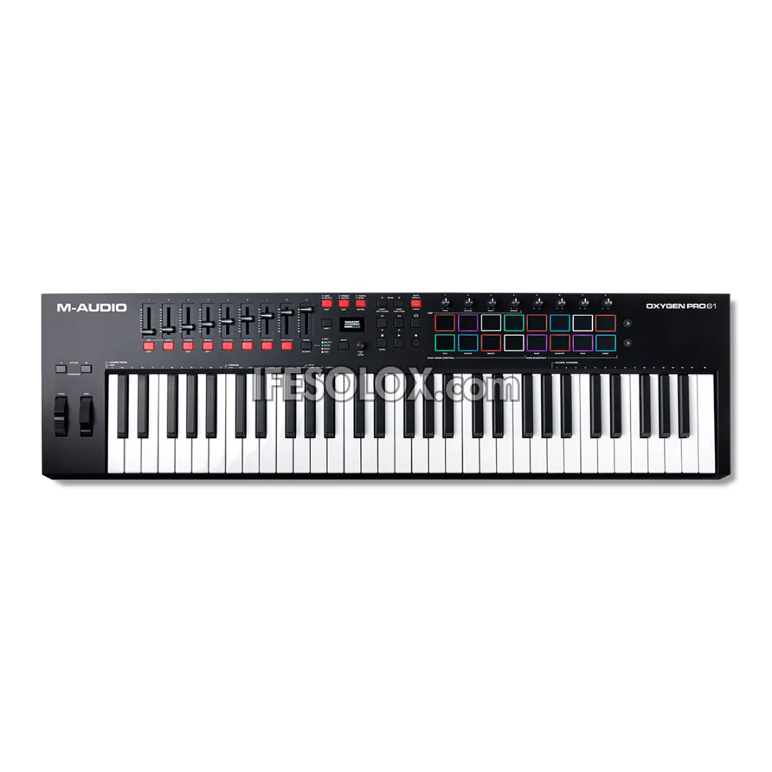 M-AUDIO Oxygen Pro 61 USB Powered MIDI Keyboard Controller with 61 Keys and MIDI out - Brand New