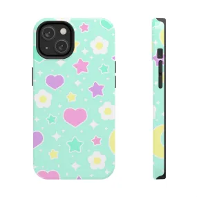 Magical Spring Mint Tough iPhone Case