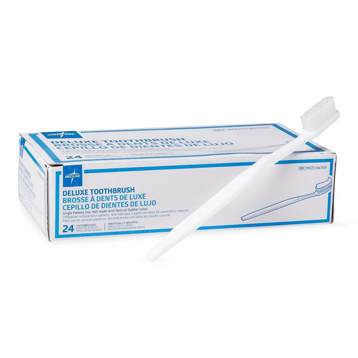 Medline Deluxe Adult Patient Toothbrush