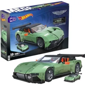 MEGA Hot Wheels Aston Martin Vulcan Collectible Building Set - 986pcs