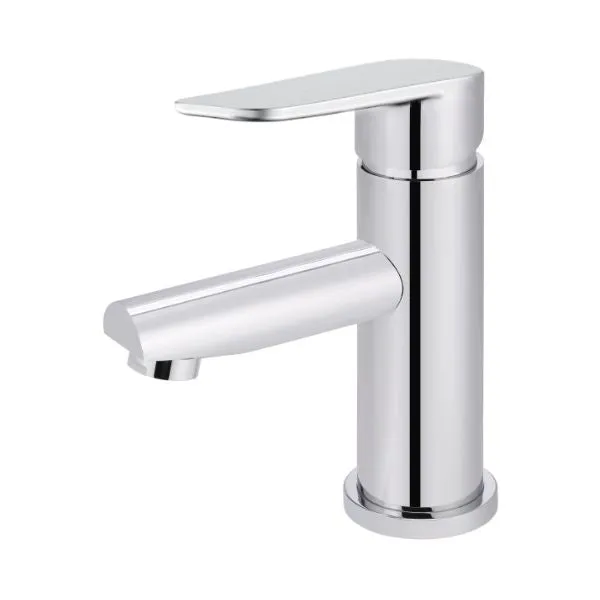 Meir Paddle Round Basin Mixer - Chrome