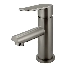 Meir Paddle Round Basin Mixer - Shadow