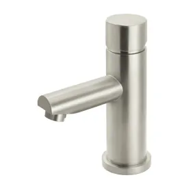 Meir Pinless Round Basin Mixer - Brushed Nickel