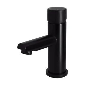 Meir Pinless Round Basin Mixer - Matte Black