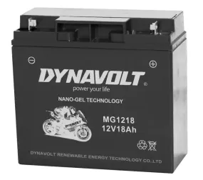 MG1218 DYNAVOLT BATTERY NANO GEL  12V18AH