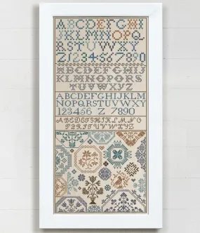 Modern Folk Embroidery - An Irish Quaker Sampler - Booklet Chart