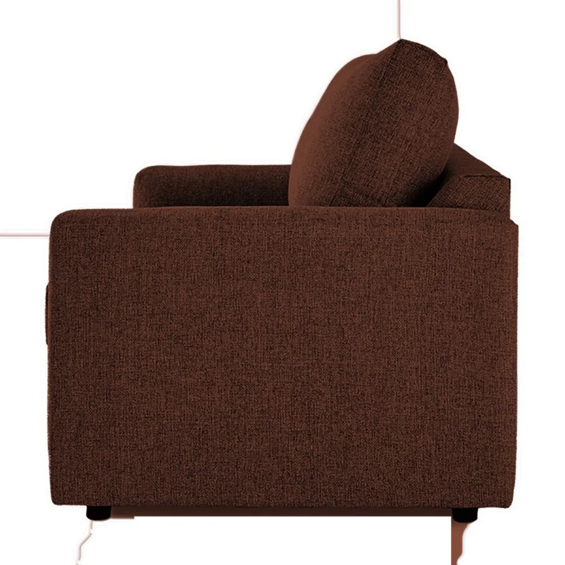 Modern Living, Timeless Comfort: Bruno 2 Seater Fabric Sofa For Living Room