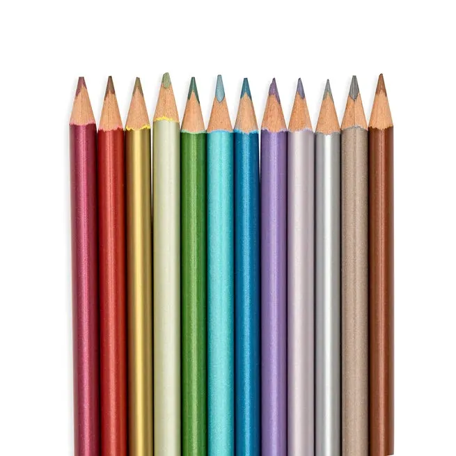 Modern Metallics Colored Pencils