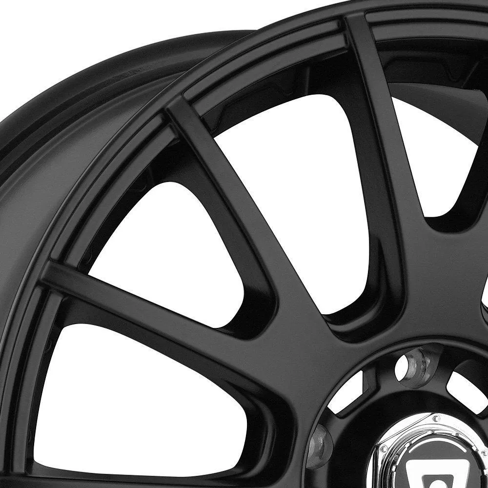 Motegi Racing MR118 Wheels (17x8 5x100  45) [Matte Black] 72.6 or 72.56 Bore