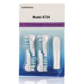 Multi-direction Electric Replacement Toothbrush Head