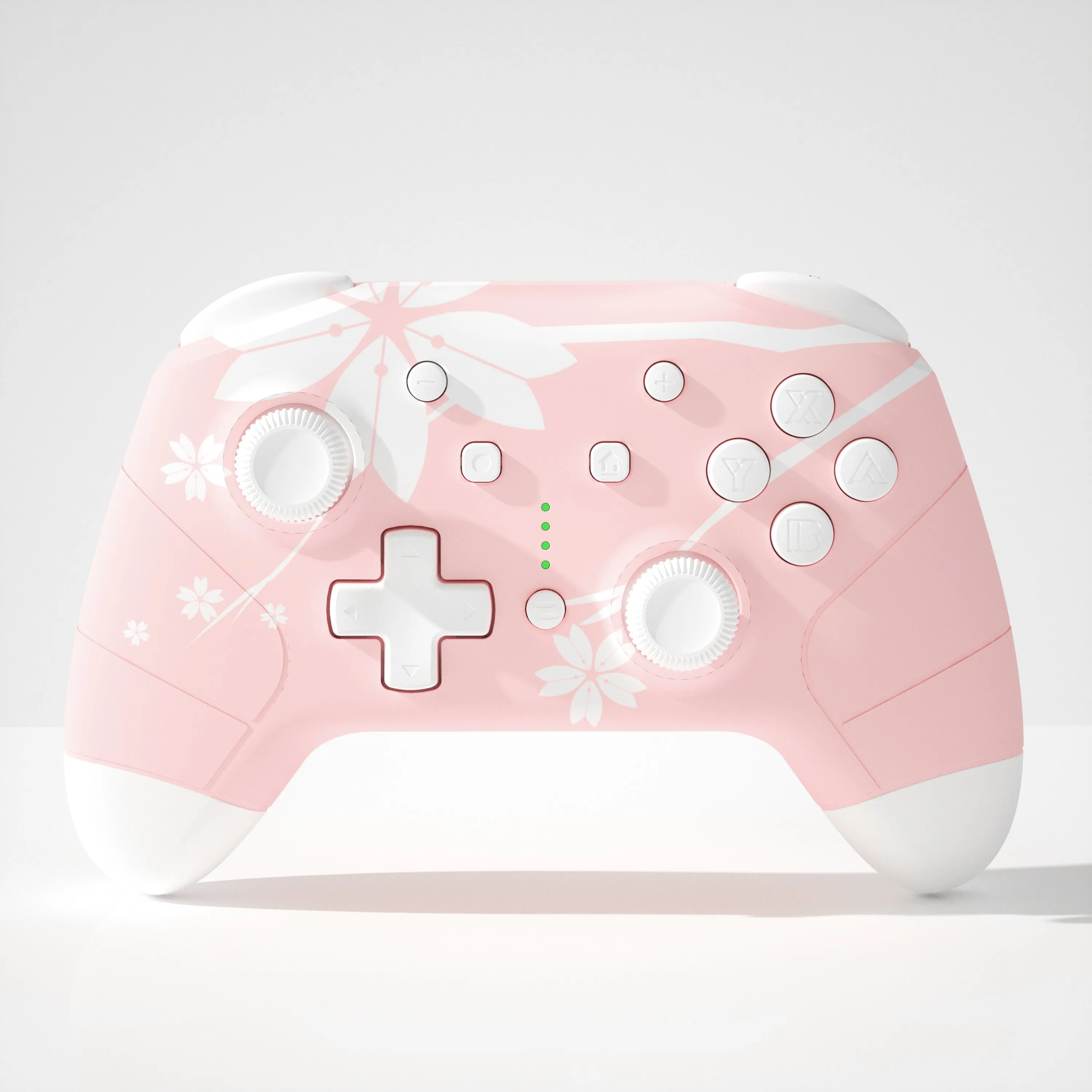 Mytrix Sakura Pink Cherry Wireless Switch Pro Controller for Nintendo Switch, the Newest Switch OLED, and Switch Lite