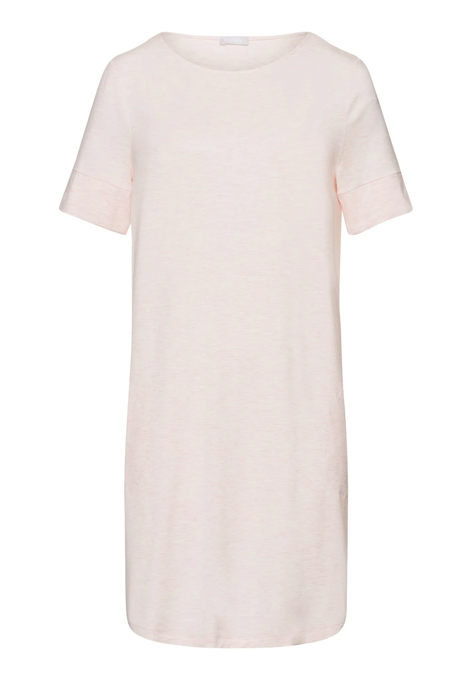 Natural Elegance Soft Round Neck Nightgown | Rose Melange 74949-2899