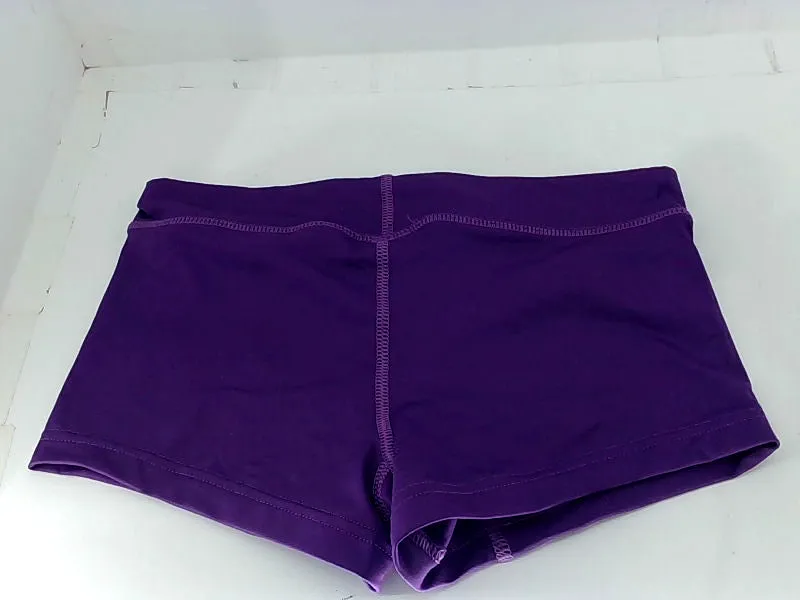 Nike Women's Purple Game Volleyball Stretch Shorts Size Large