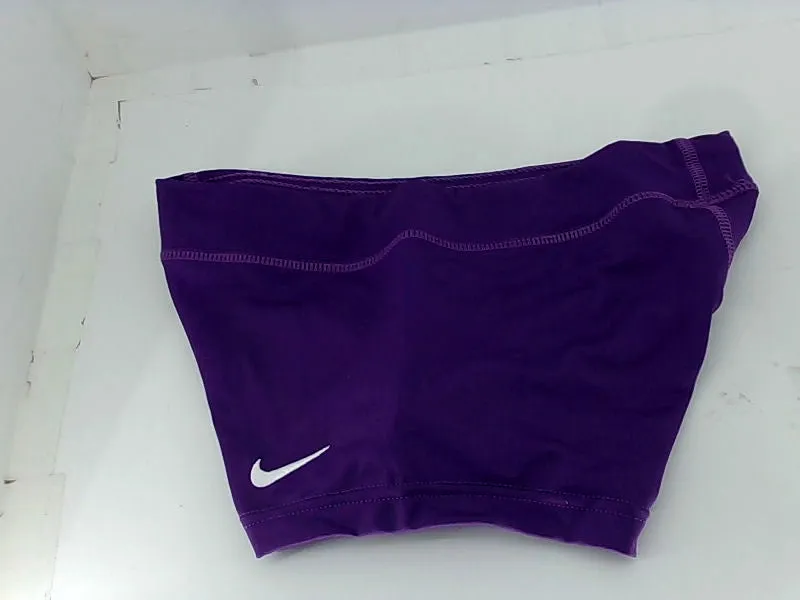 Nike Women's Purple Game Volleyball Stretch Shorts Size Large