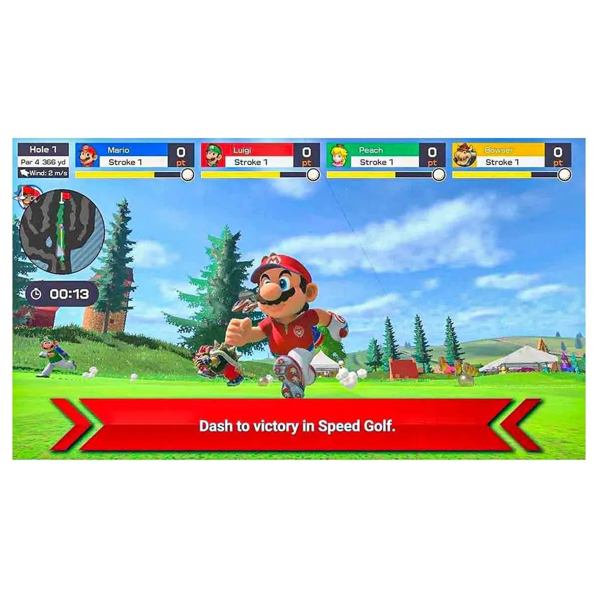 Nintendo Switch: Mario Golf: Super Rush Video Game