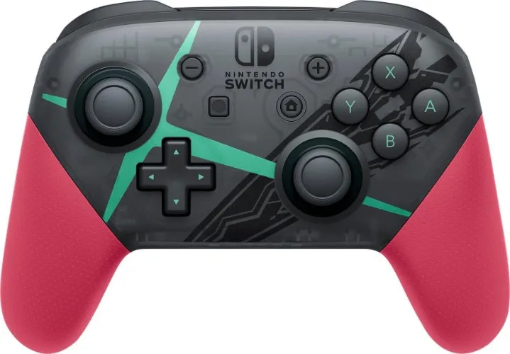 Nintendo Switch Pro Controller Xenoblade Chronicles 2 Special Edition - Black/Pink - Brand New