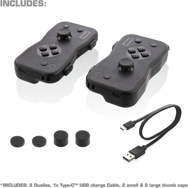 Nyko Dualies (Black) for Nintendo Switch