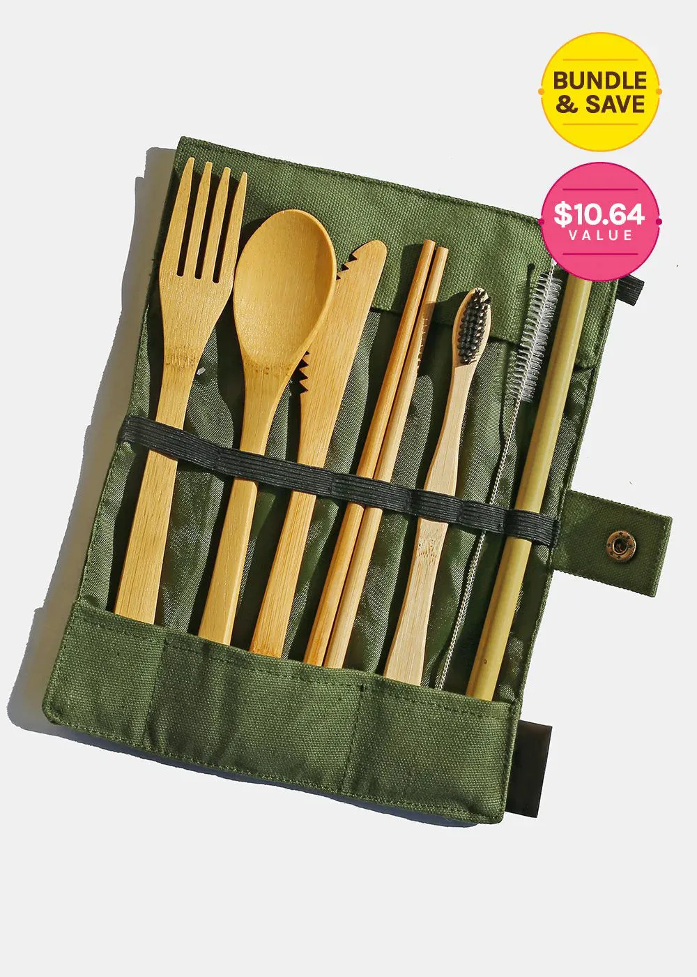 Official Key Items Bamboo 7 in 1 Utensil Kit