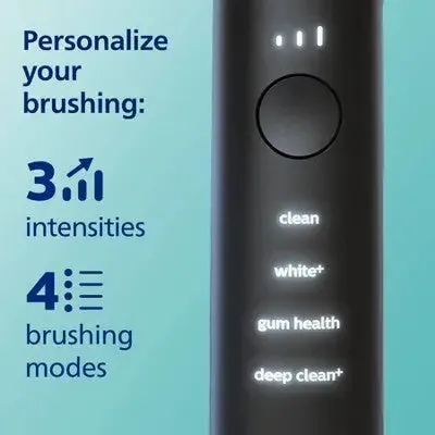 Open Box - Philips Sonicare DiamondClean Smart 9300 Rechargeable Electric Toothbrush - HX9903/15 - Black