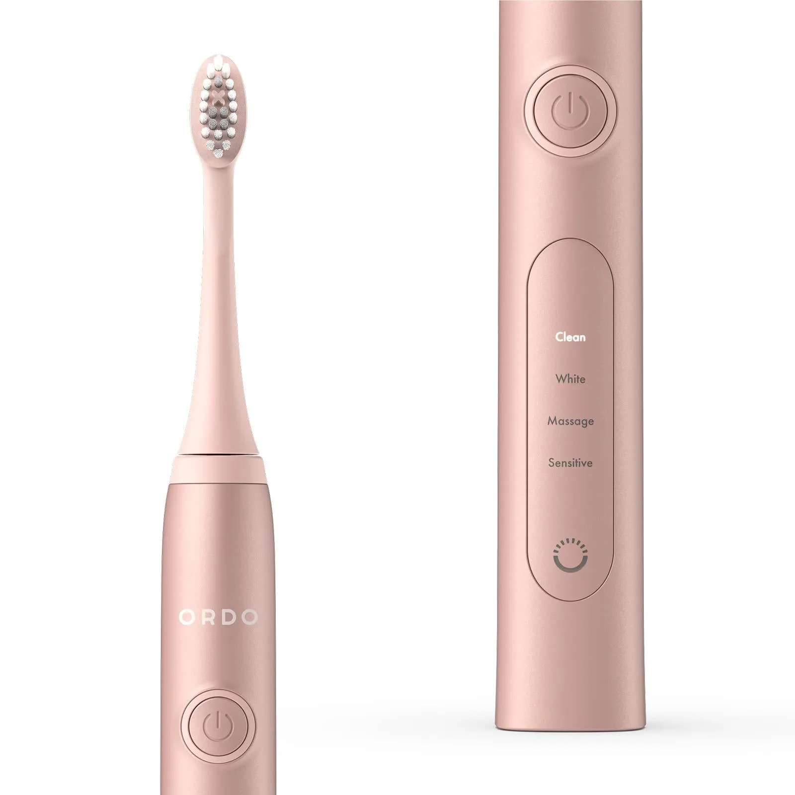 Ordo Sonic  Electric Toothbrush & Charging Travel Case Bundle (Rose Gold)