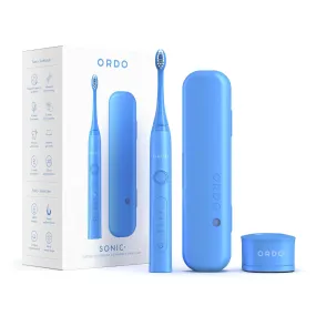 Ordo Sonic  Electric Toothbrush and Charging Travel Case (Arctic Blue)