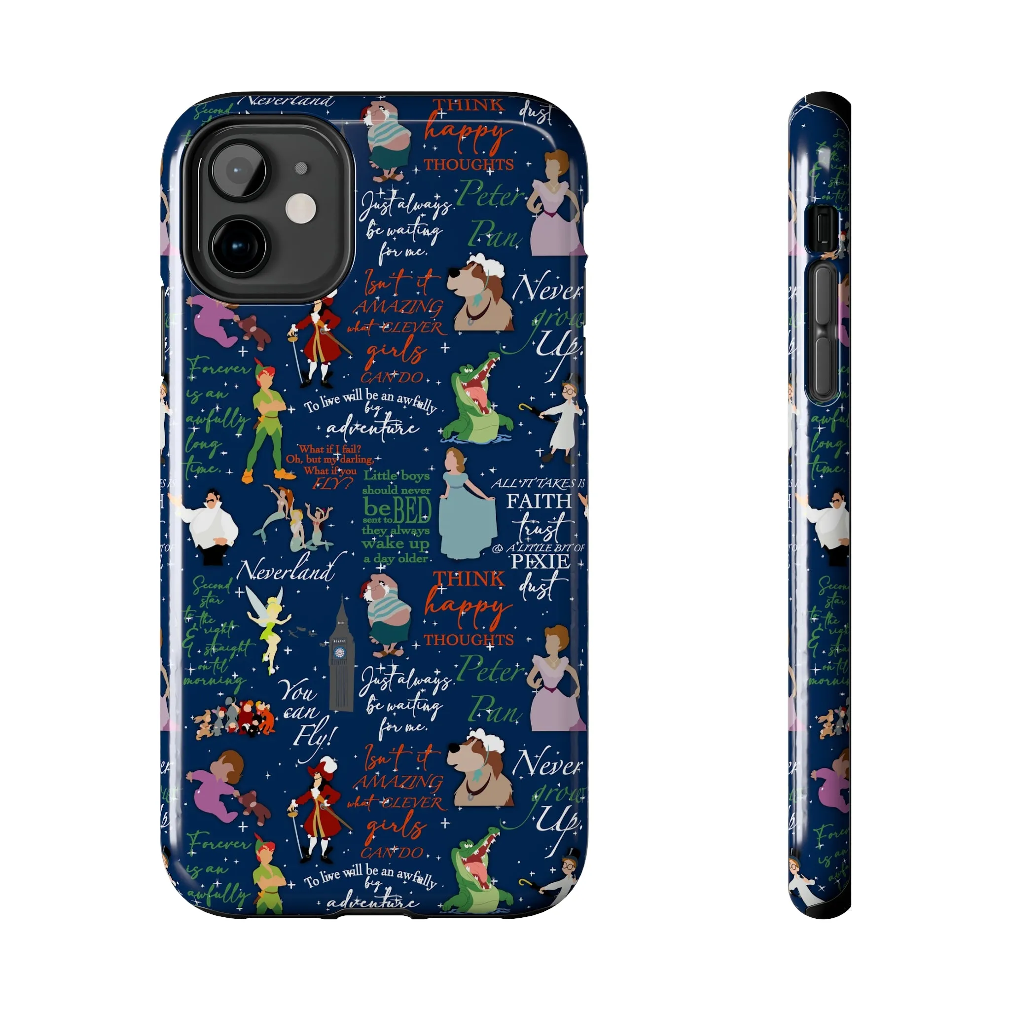 Pan Neverland Inspired Phone Case Gift Inspired Fan Art Iphone