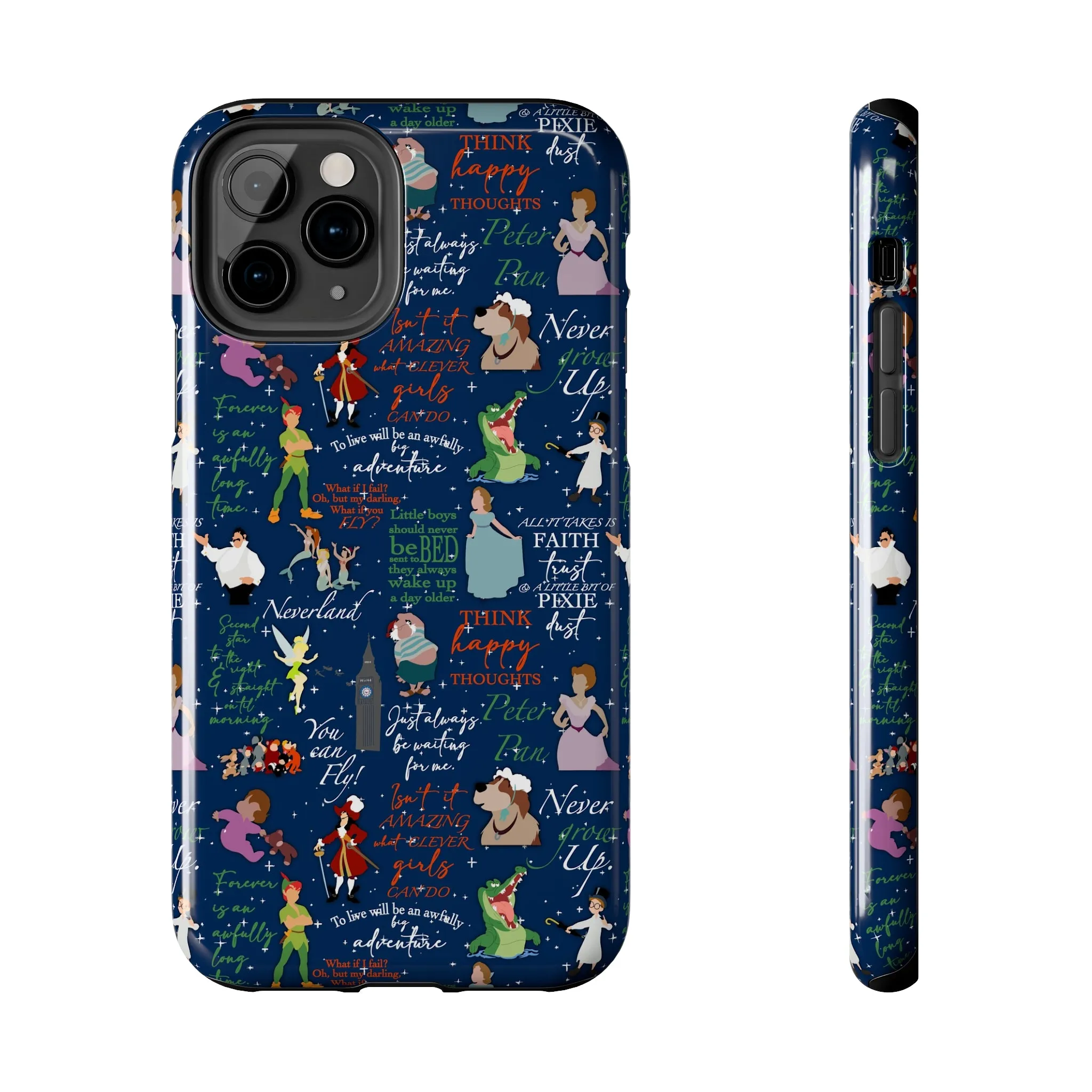 Pan Neverland Inspired Phone Case Gift Inspired Fan Art Iphone