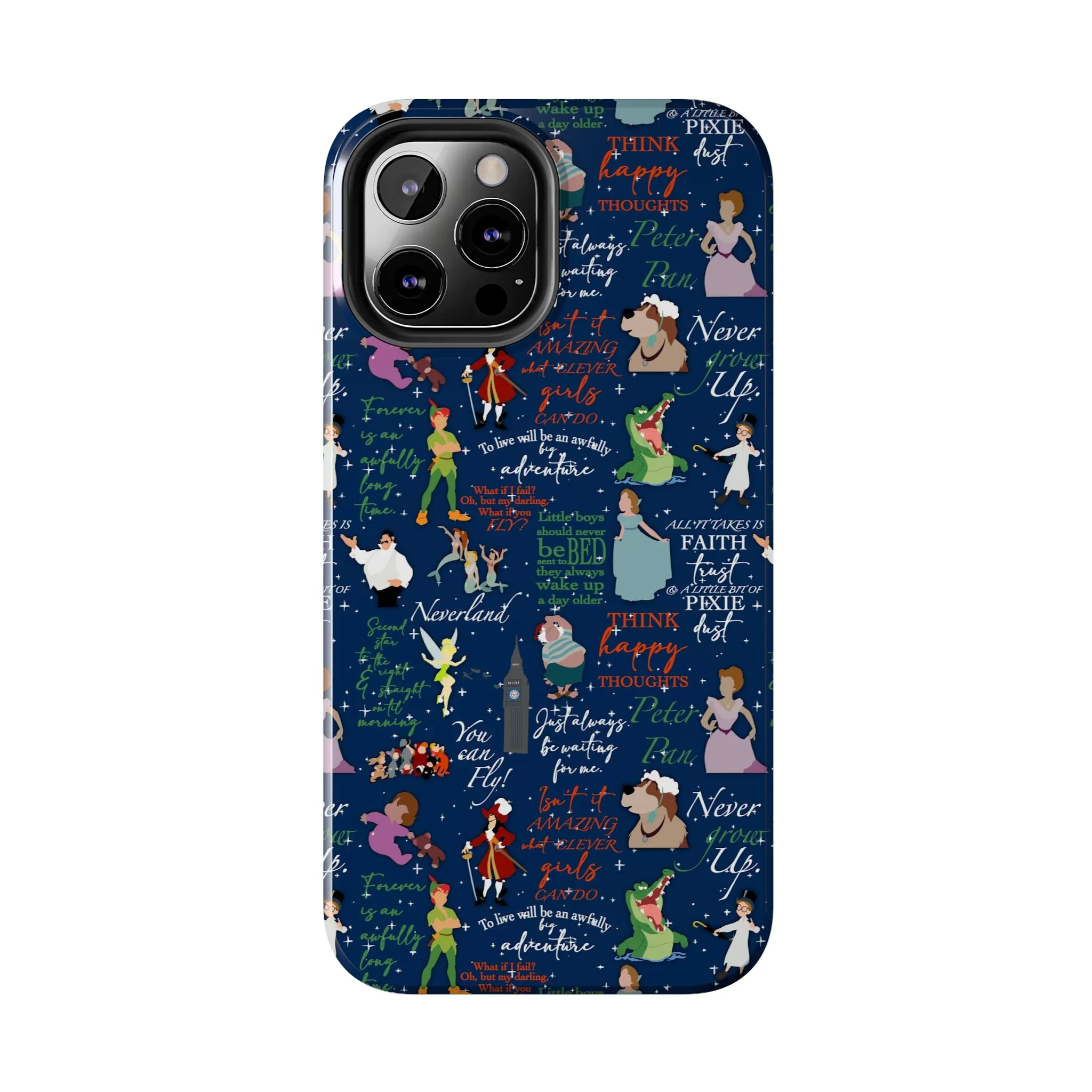 Pan Neverland Inspired Phone Case Gift Inspired Fan Art Iphone