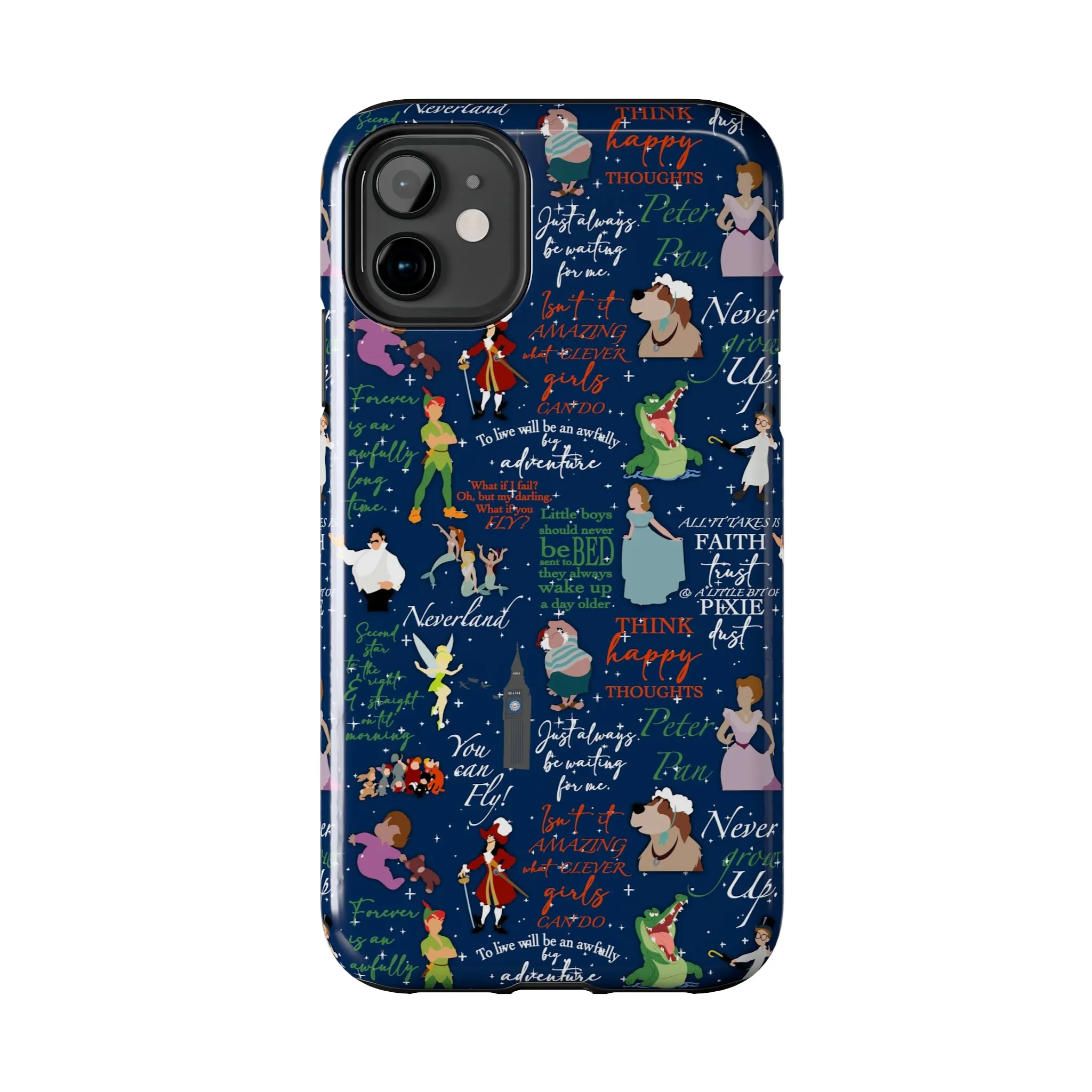 Pan Neverland Inspired Phone Case Gift Inspired Fan Art Iphone