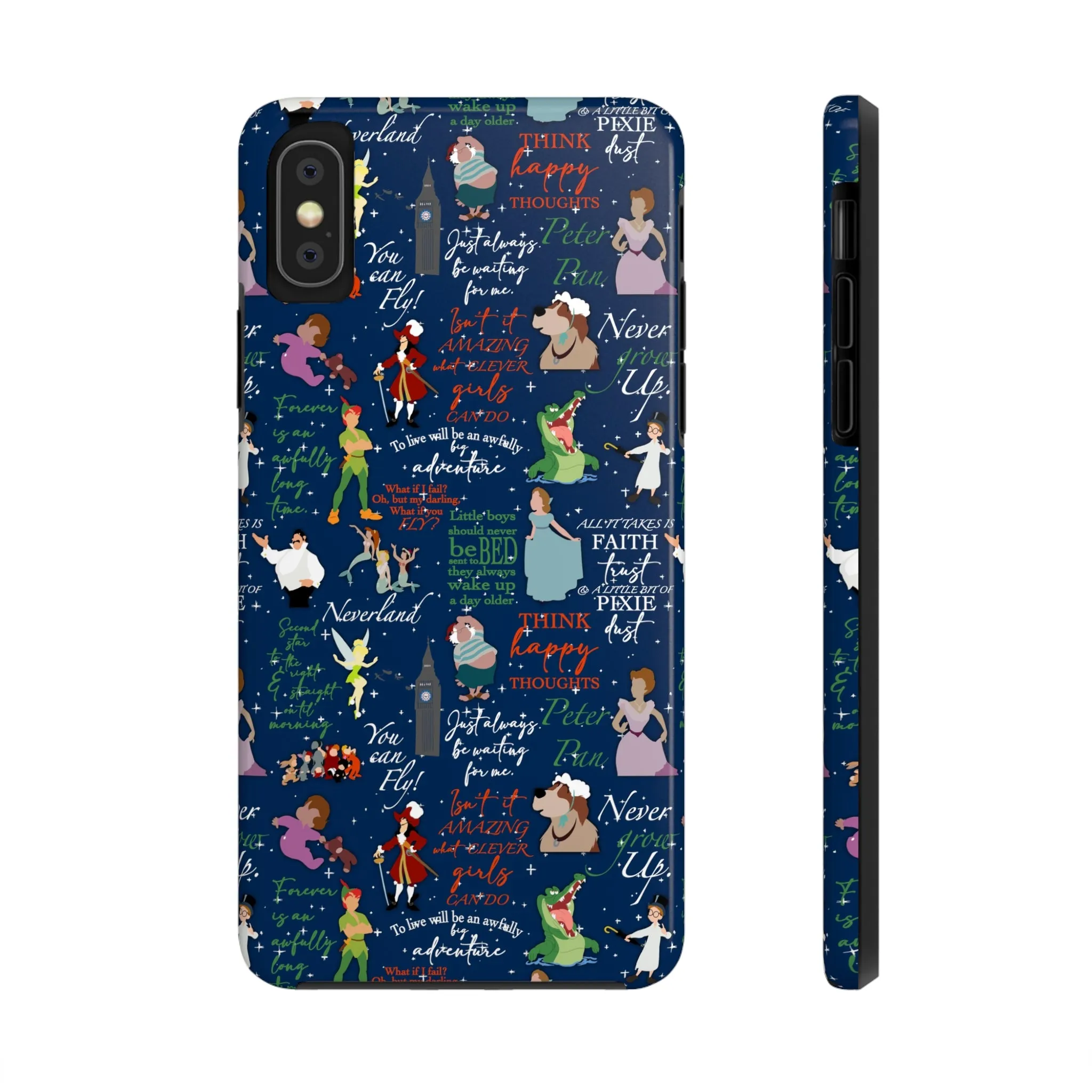 Pan Neverland Inspired Phone Case Gift Inspired Fan Art Iphone