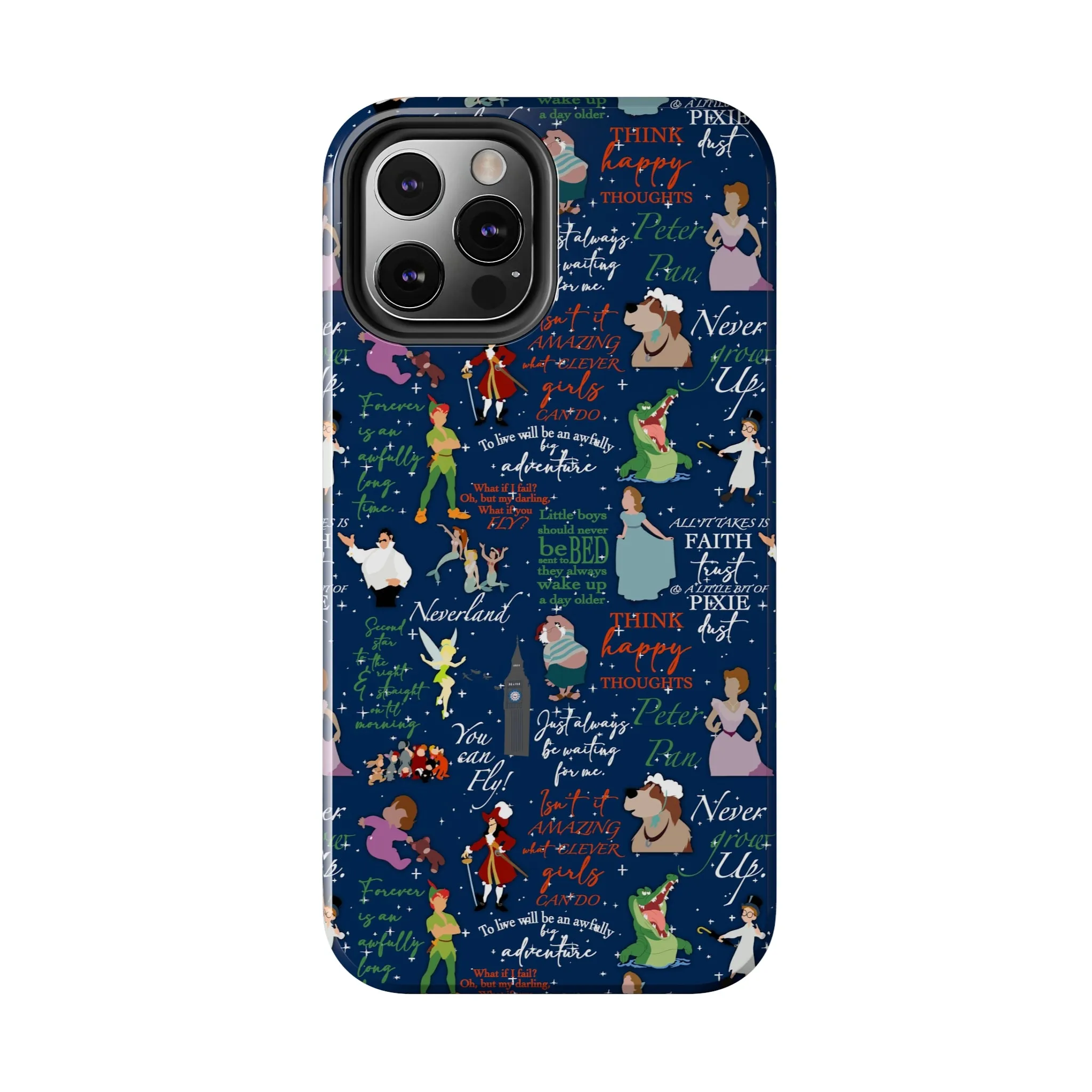 Pan Neverland Inspired Phone Case Gift Inspired Fan Art Iphone