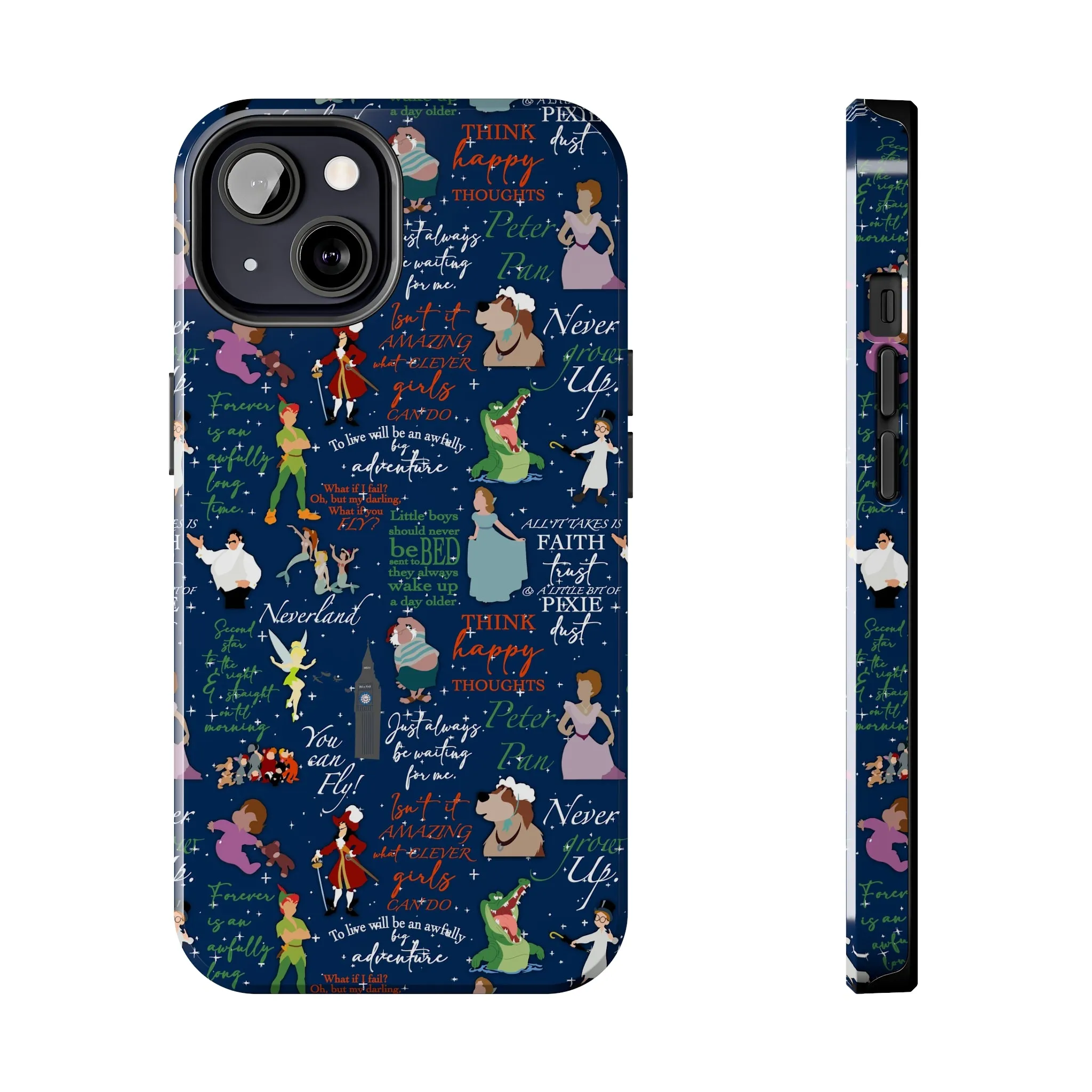 Pan Neverland Inspired Phone Case Gift Inspired Fan Art Iphone