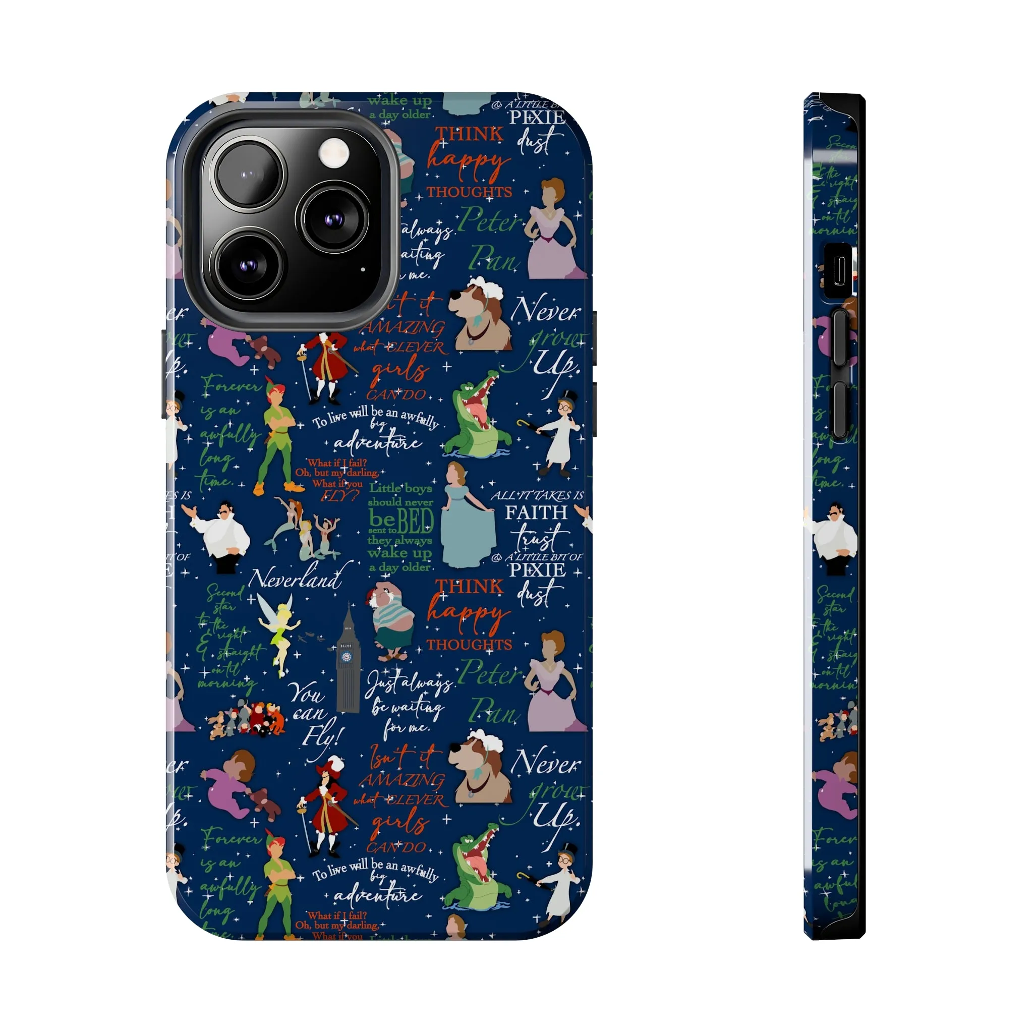 Pan Neverland Inspired Phone Case Gift Inspired Fan Art Iphone