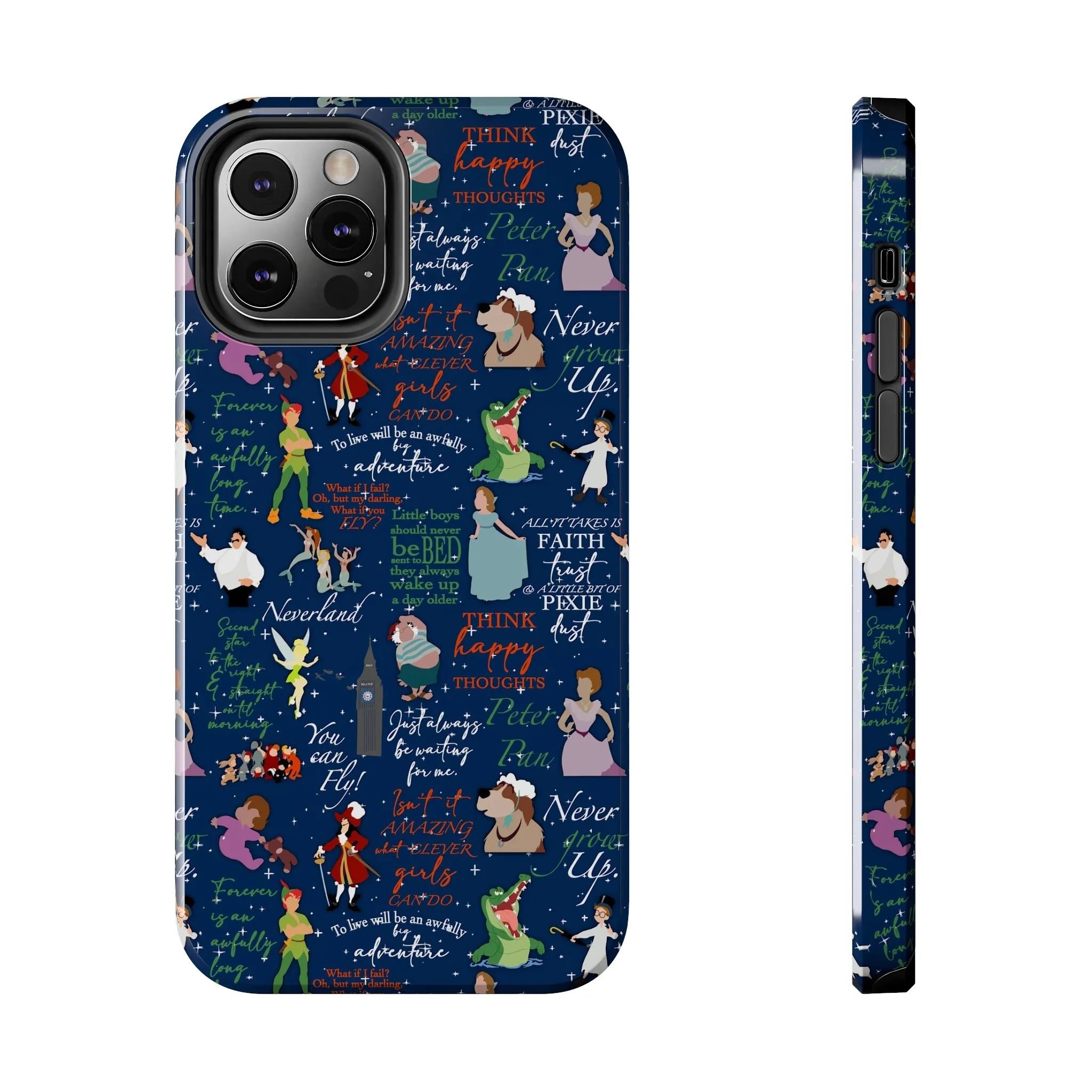 Pan Neverland Inspired Phone Case Gift Inspired Fan Art Iphone