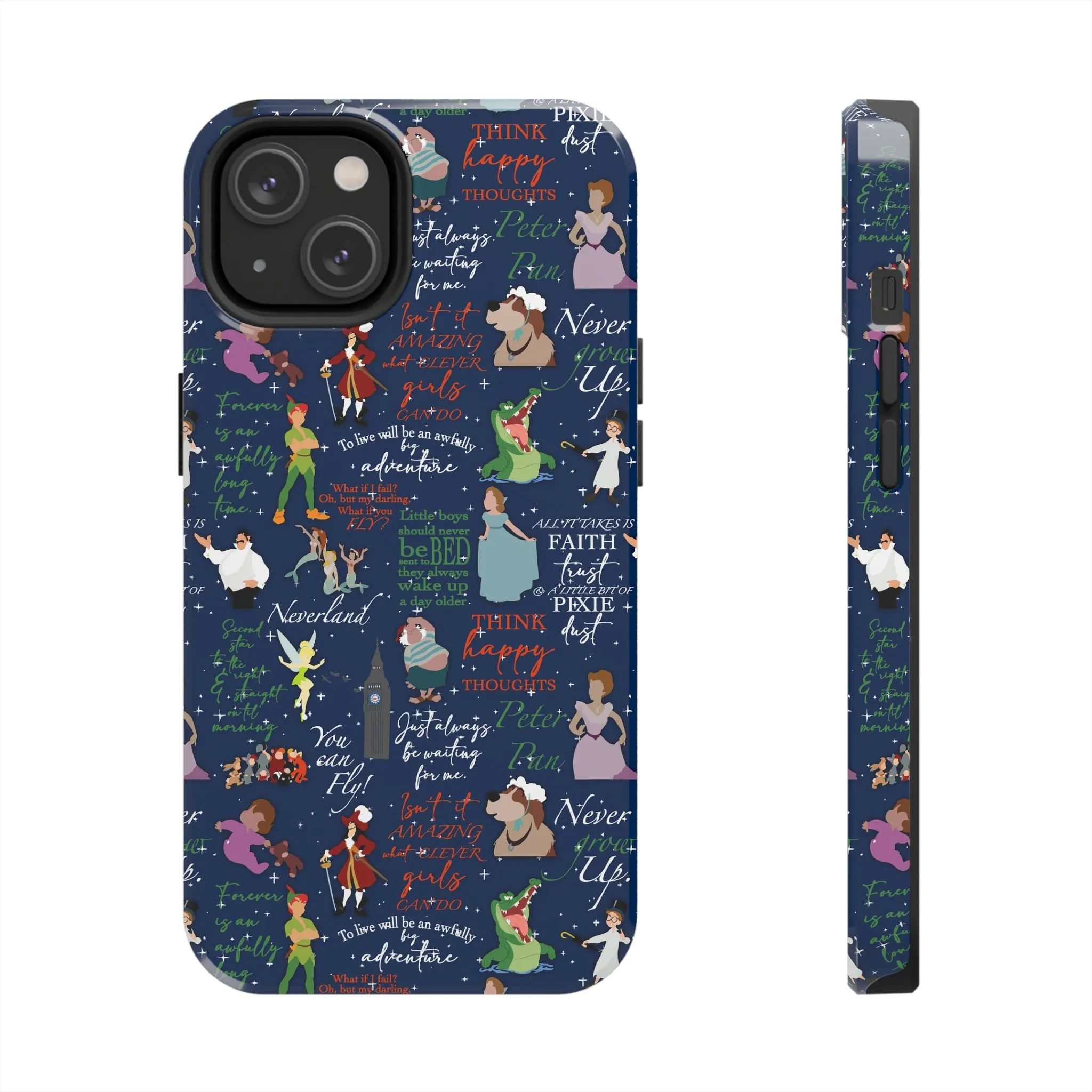 Pan Neverland Inspired Phone Case Gift Inspired Fan Art Iphone