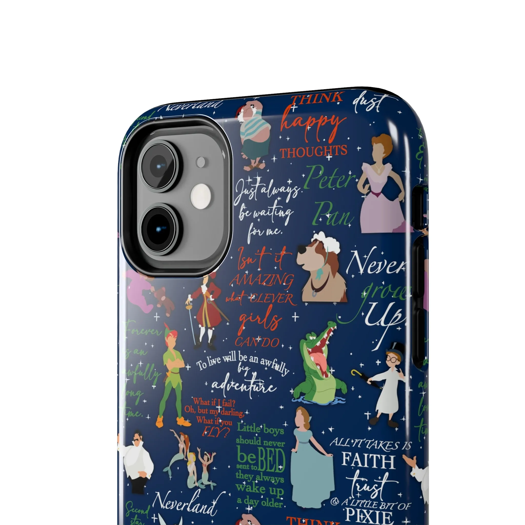 Pan Neverland Inspired Phone Case Gift Inspired Fan Art Iphone