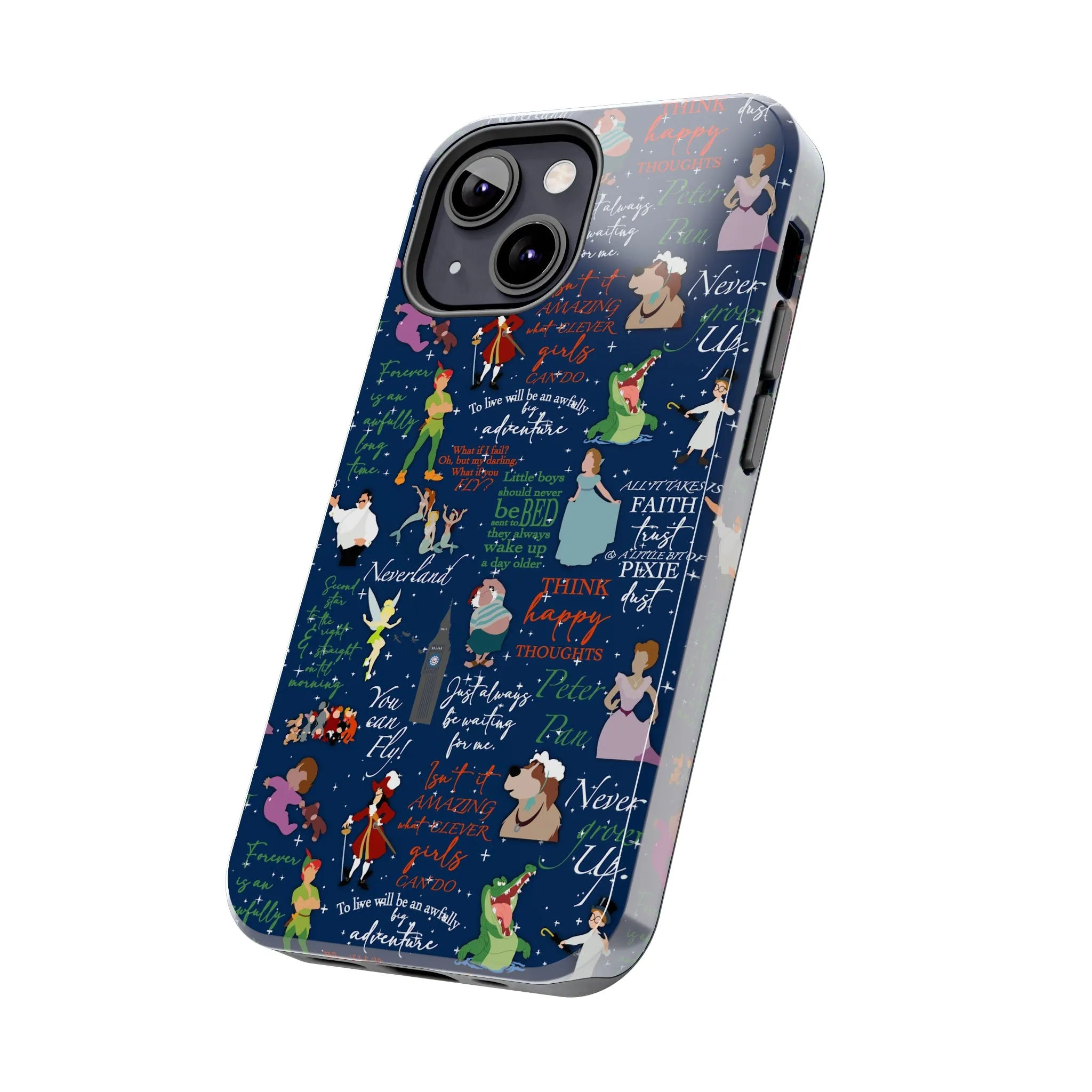 Pan Neverland Inspired Phone Case Gift Inspired Fan Art Iphone