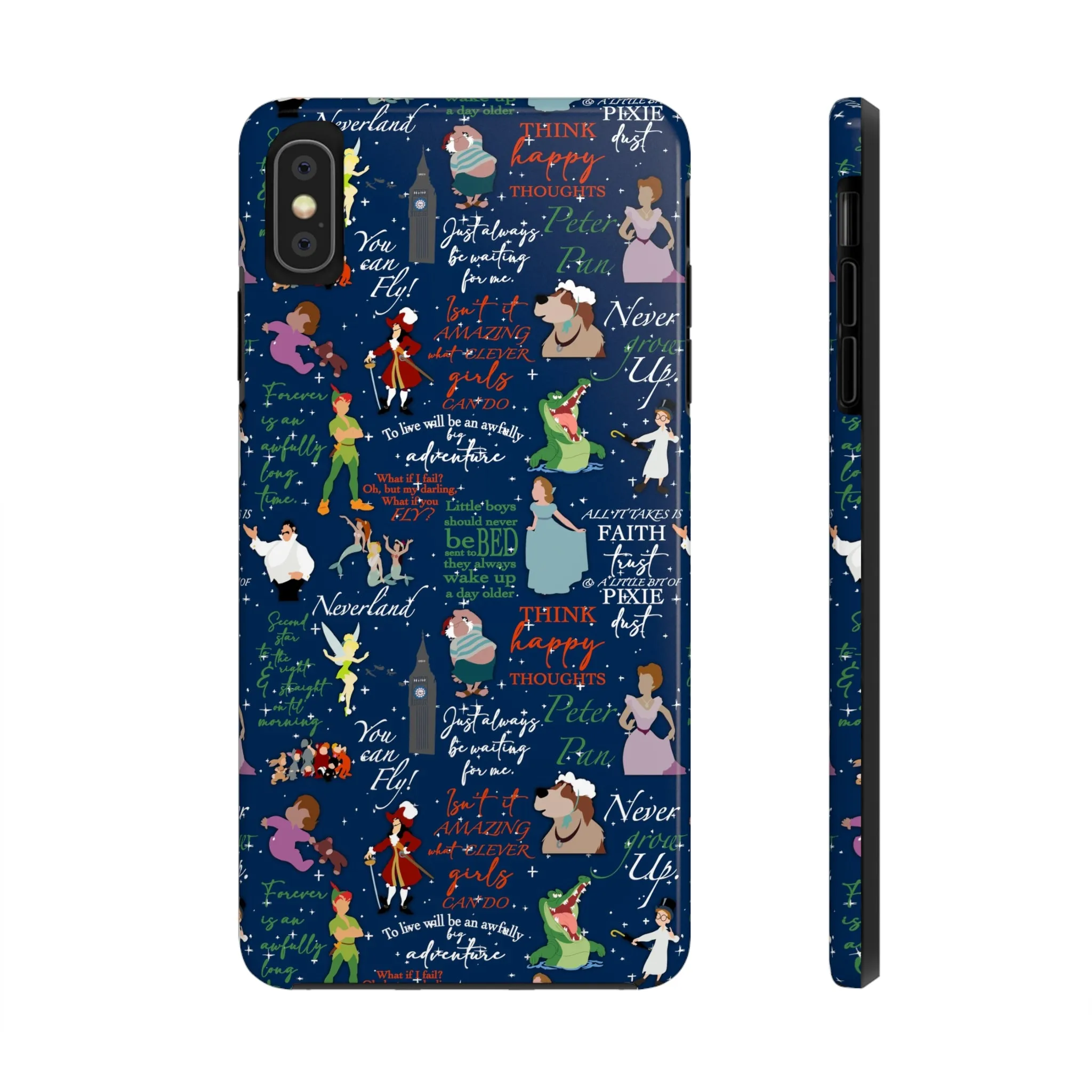 Pan Neverland Inspired Phone Case Gift Inspired Fan Art Iphone