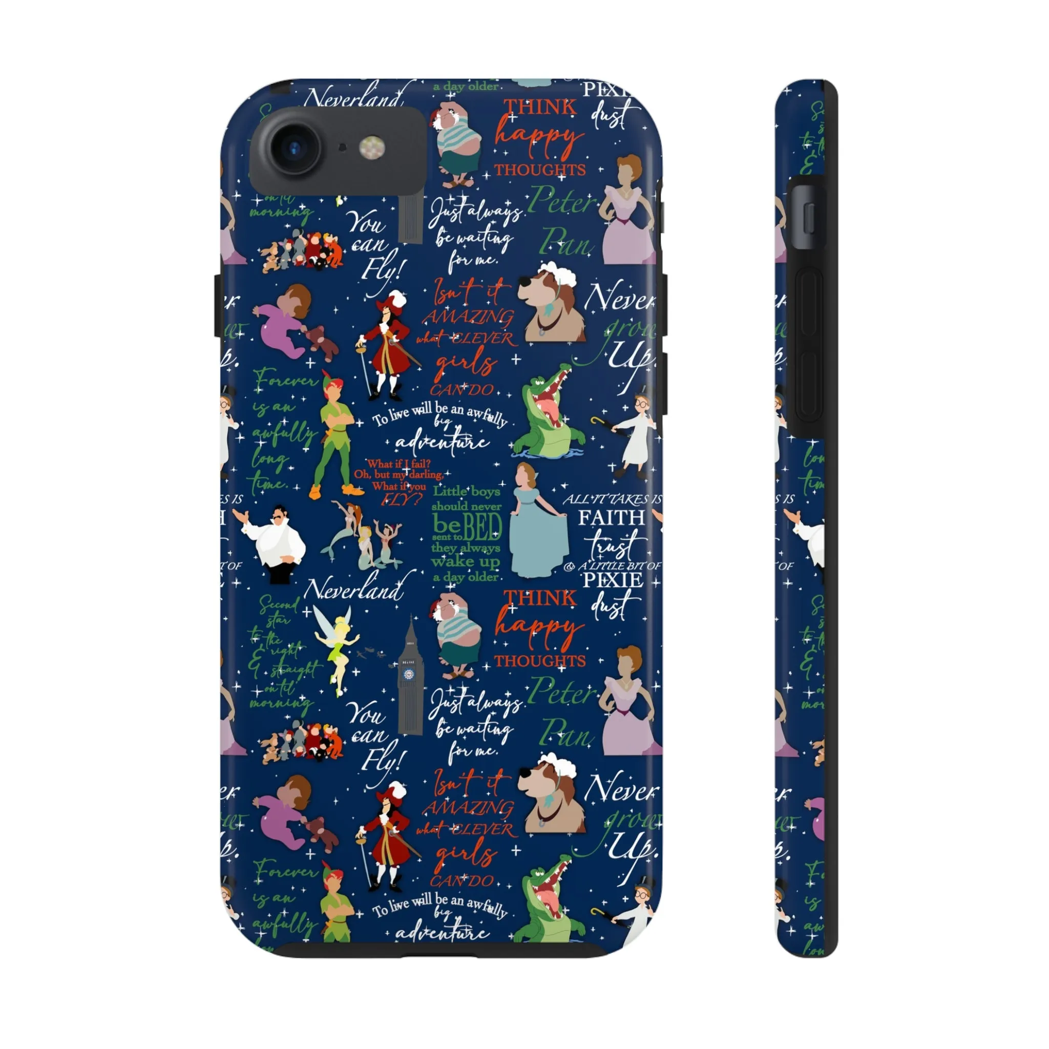 Pan Neverland Inspired Phone Case Gift Inspired Fan Art Iphone