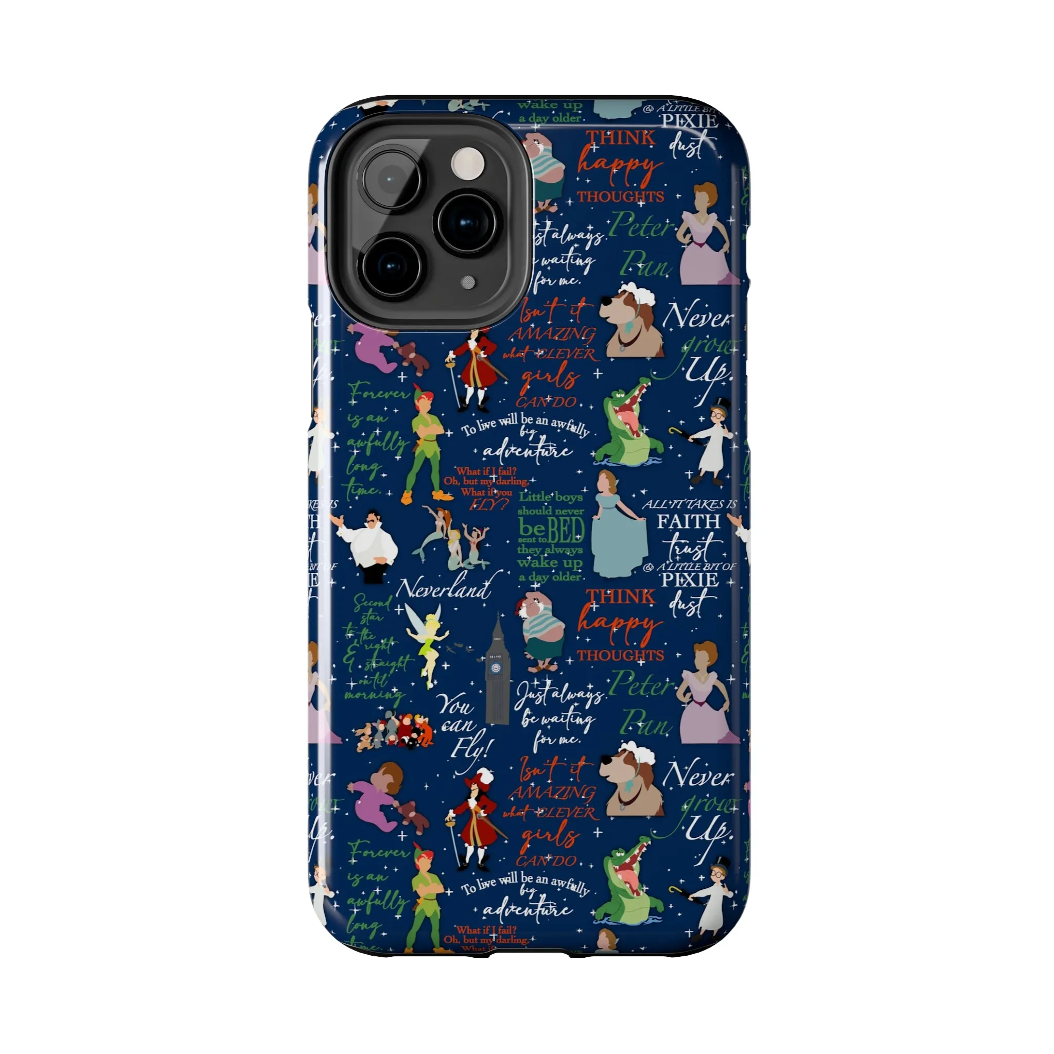 Pan Neverland Inspired Phone Case Gift Inspired Fan Art Iphone