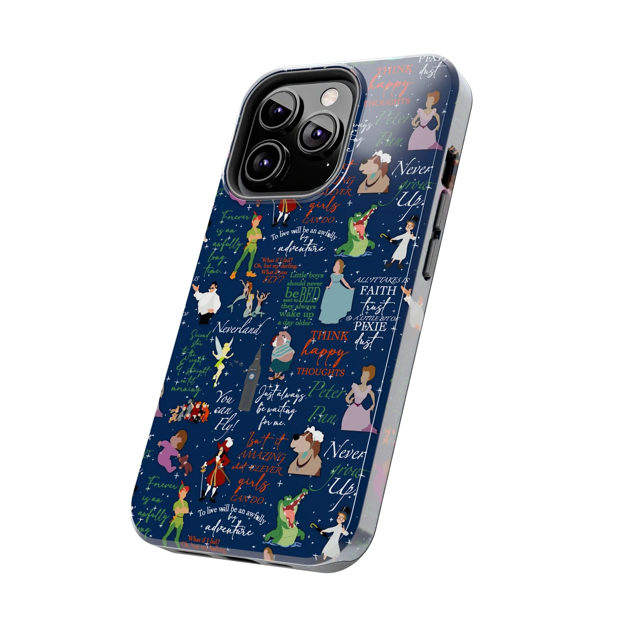 Pan Neverland Inspired Phone Case Gift Inspired Fan Art Iphone