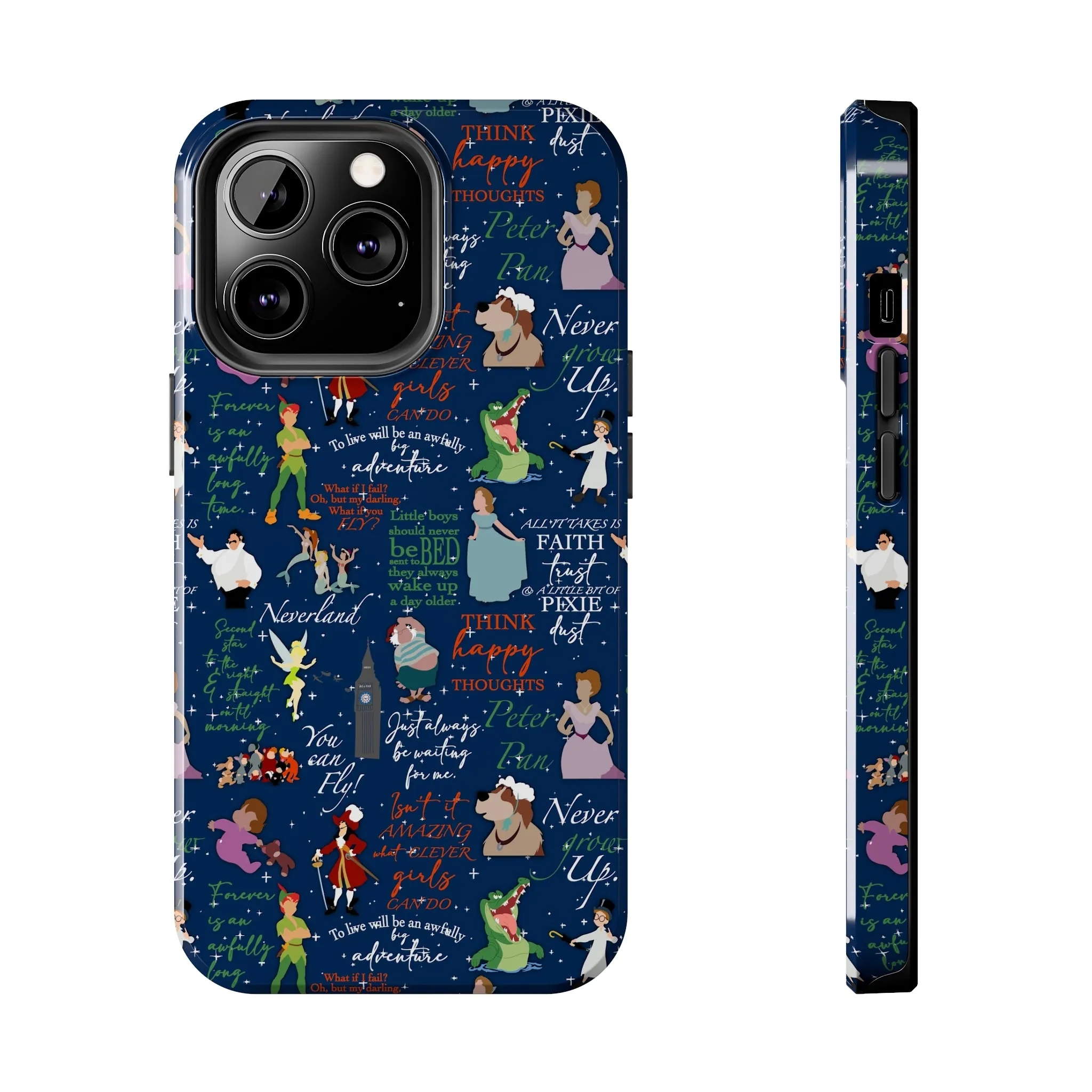 Pan Neverland Inspired Phone Case Gift Inspired Fan Art Iphone